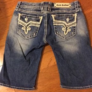 Rock Revival Kai Bermuda shorts
